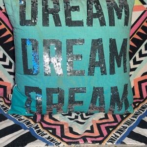 PINK Victorias Secret bling Throw Pillow HTF
